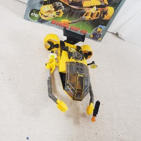 Lego Mission Deep Sea Building Set #4792 Alpha Team Yellow Playset No Figures_B1