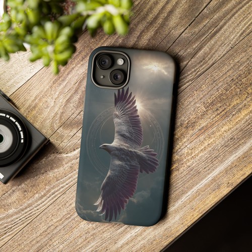 Eagle Soaring Dark Purple Wings Phone Case for iPhone, Samsung Galaxy, Pixel - 第 48/239 張圖片