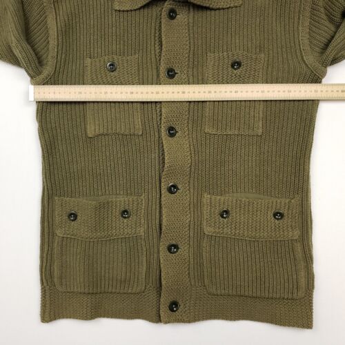 Chaqueta de punto militar Polo Ralph Lauren mediana para hombre utilitaria deportista de campo RRL - Imagen 9 de 21
