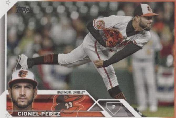 2023 Topps Update Series - Cionel Perez #US135 - 1 of 1