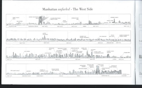 Manhattan unfurled by matteo pericoli book/slipcase/essay/insert 1st ed 2001 - Picture 9 of 12