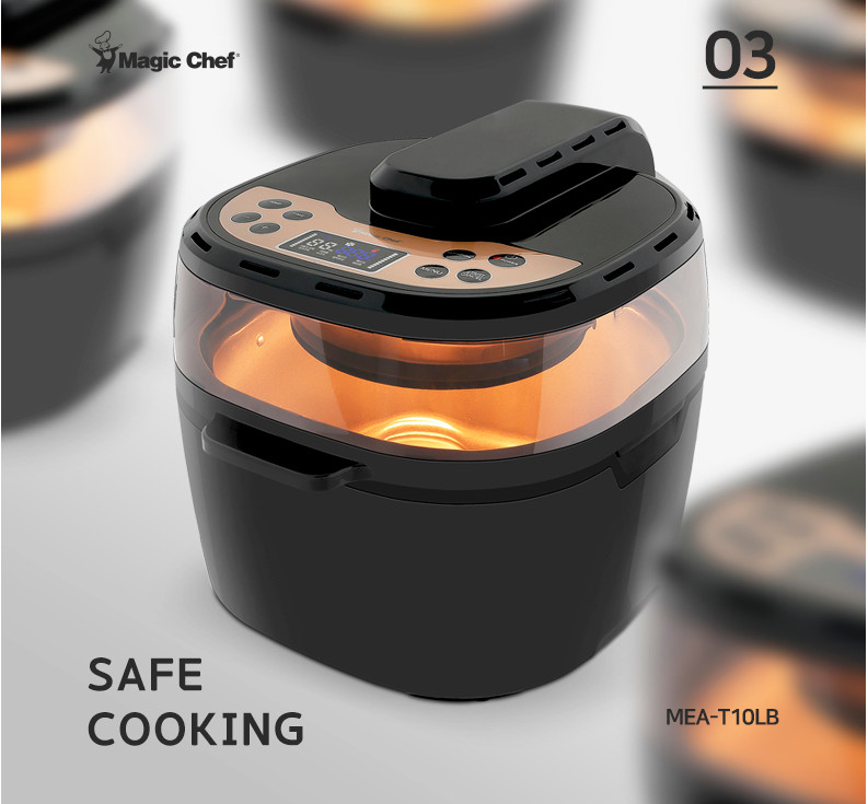 New Korea Multi Function Dual Cooker Air fryer MEA-T10LB 10L 220V 1200W