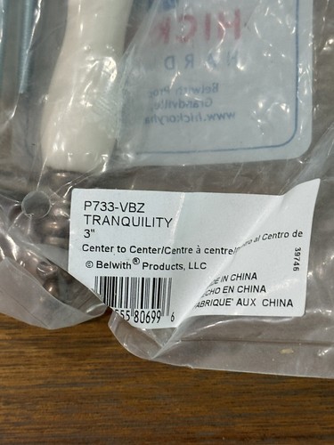 Set 2 Tiranti per Armadietto Hickory Hardware Tranquillità 3" da Centro a Centro P733-VBZ - Foto 4 di 5
