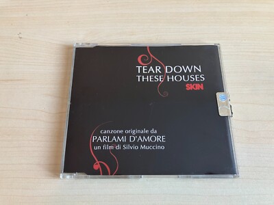 Skin _ Tear Down These Houses _ CD Single PROMO _ 2008 Sony RARO Skunk Anansie