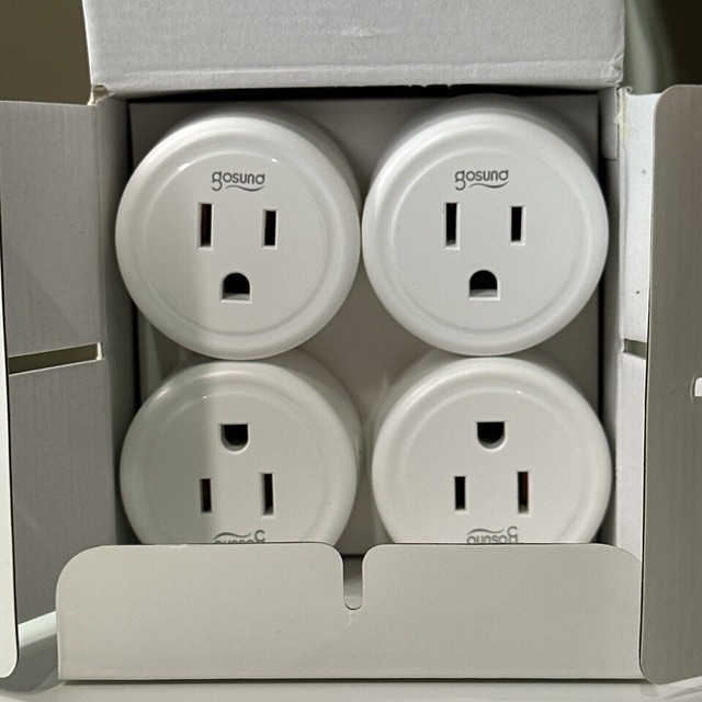 GOSUND Smart Mini Plug Compatible with Alexa and Google Home 4-PACK GOSUND Smart Mini Plug Compatible with Alexa and Google Home 4-PACK