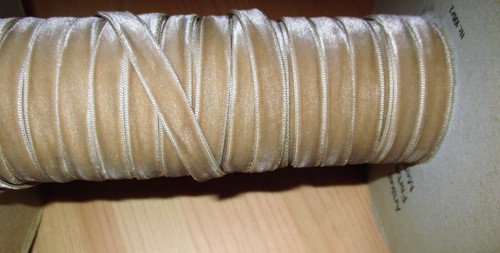 Samtband Braun-Beige,9-50 mm,waschbar,farbecht,gut,je 1m,1,5 m od 2m nach Breite - Bild 14 von 14