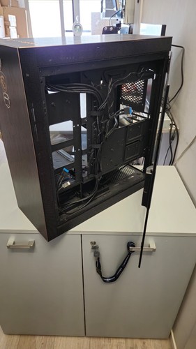 Case Tower MSI MPG SEKIRA 500G extended ATX Vetrato USATO 306-7G05G21-W57 - Foto 7 di 9
