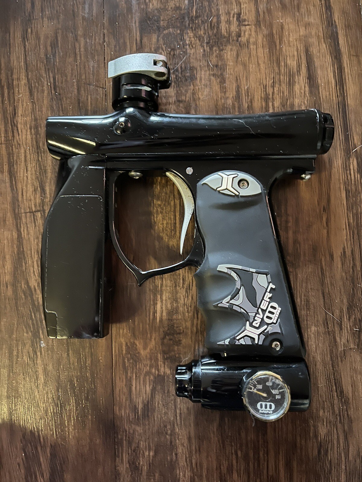 Empire OG Invert Mini Marker, DYE Rotor Hopper Paintball Bundle Read