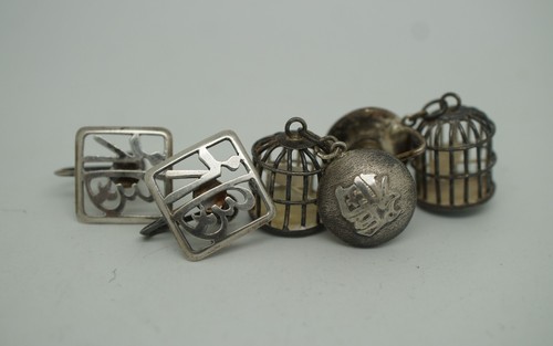 10 Pair Lot of Vintage Sterling Silver .925 Screwback Clip On Earrings 57g - Picture 6 of 11