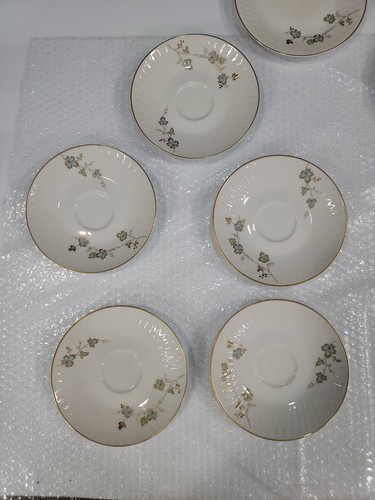 (14) Juego de Platillos Laterales Sango Imperial Fine China Deluxe HARU 9056 Dorado - Imagen 2 de 20
