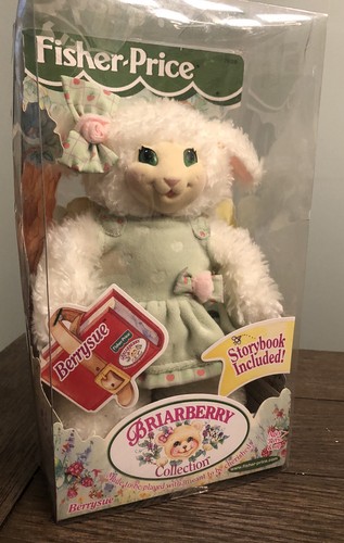 Briarberry Berrysue BEAR Fisher Price Plush Toy LAMB Sheep Original in box - Picture 2 of 7