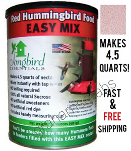 Songbird Essentials Hummingbird Nectar Food 24 Oz Red SE642