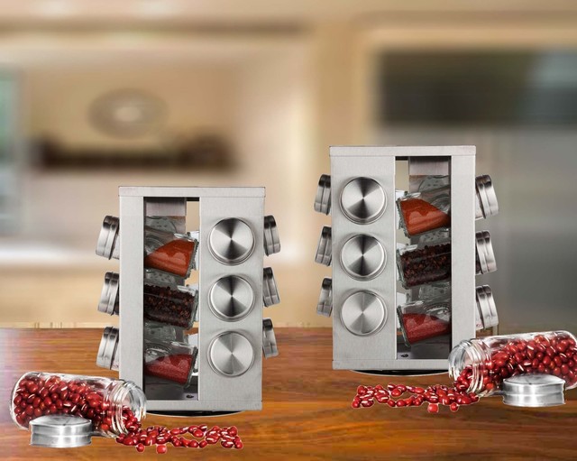 Heavy Duty Kitchen Rack Fridge Magnetic Organizer Rustproof Spice