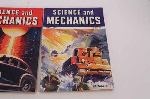 Lot of 2 Vintage Popular Mechanics Magazine From 1941 February And August - Picture 2 of 15