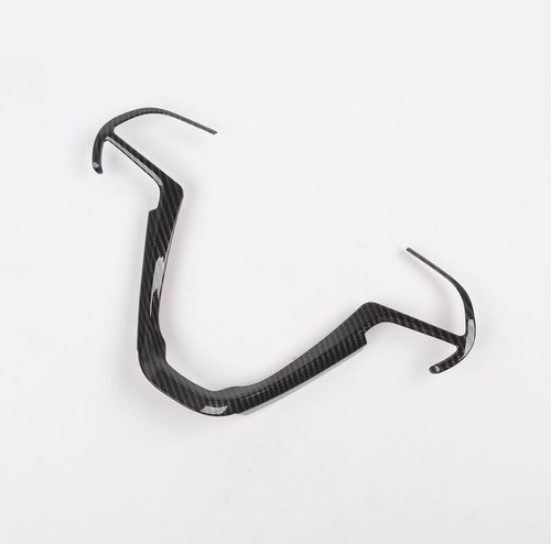 Carbon Fiber Steering Wheel Cover Trim For Jeep Cherokee Grand Cherokee 2014+ 1X - Picture 4 of 5