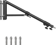 Ring Light Mount - Wall Mount Triangle Boom Arm  4.3Ft/130Cm Wall Stand Tirpod S