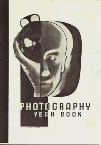 Folleto promocional original vintage FOTOGRAFÍA ANUARIO 1935
