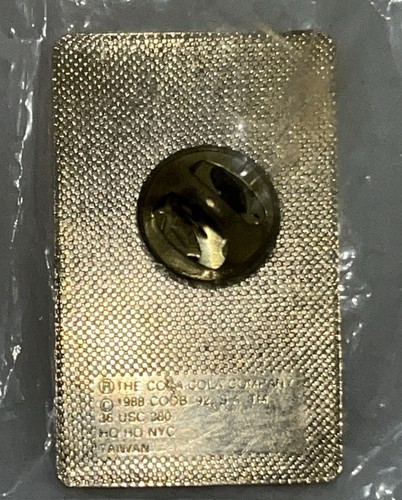 Prendedor Solapa Olímpica Coca-Cola Vintage Coleccionable USA Barcelona '92 Coleccionistas - Imagen 2 de 2