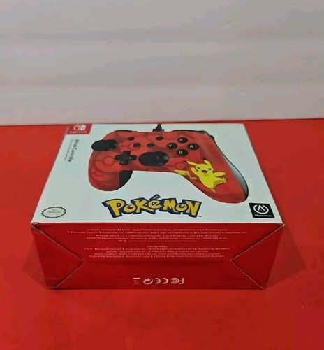 PowerA Wired Controller for Nintendo Switch (Pokemon - Pikachu) New Open Box - Picture 5 of 5