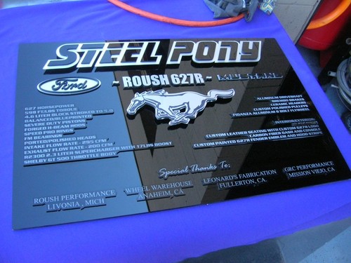 LAMBORGHINI 3D SIGN CAR ART display custom car NEW electric Sports Gallardo - Bild 17 von 23