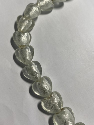 Lampwork foliengefütterte Herzperlen - Bild 13 von 69