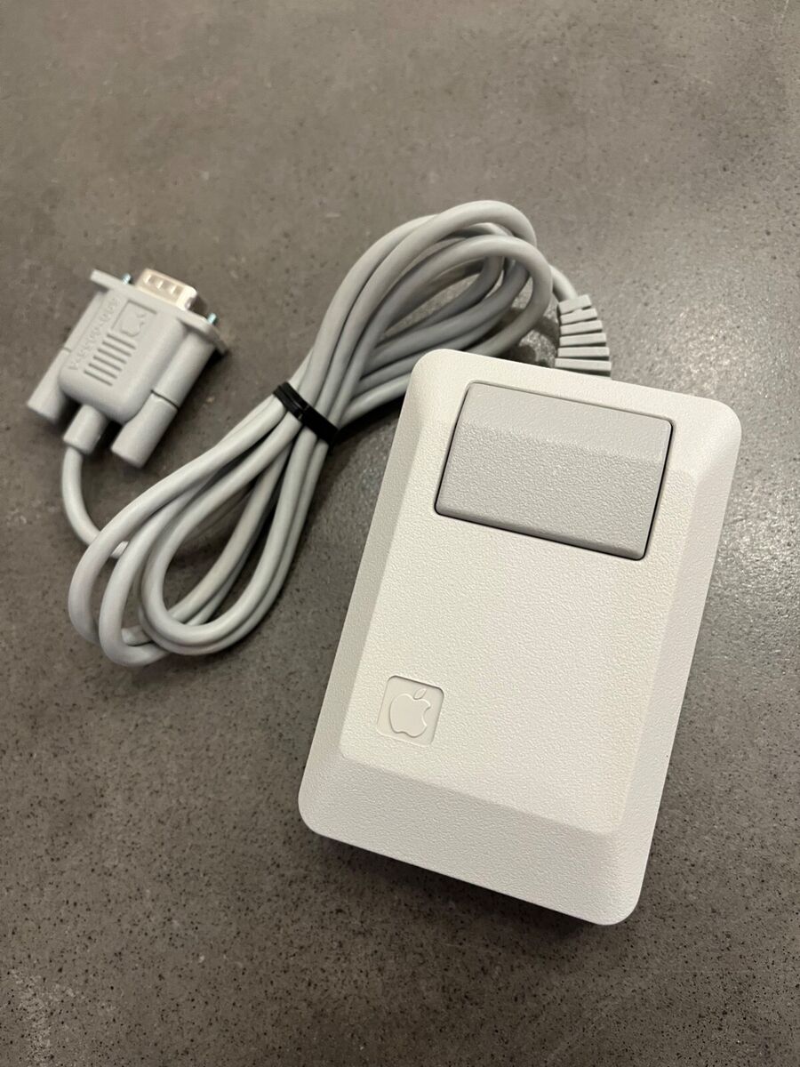 Macintosh Platinum Mouse - Apple 128K 512K 512Ke Mac Plus Macintosh Platinum Mouse - Apple 128K 512K 512Ke Mac Plus