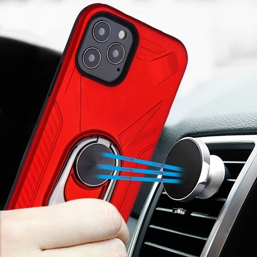 Pour iPhone 12 Mini Pro Max étui hybride support bague support ouvre-bouteille - Photo 9 sur 44