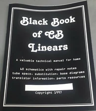 Black Book of CB Linears includes 60 schematics with design & repair information