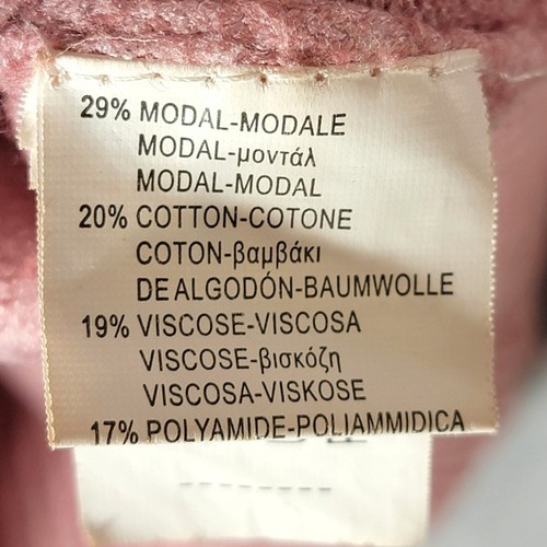Evelin Zopfmuster Pullover Damen L Italienisch Modal Barbie Tunika Laune Fee Weich - Bild 7 von 10