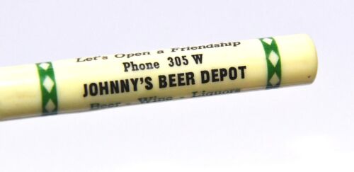 APRIBOTTIGLIE VINTAGE JOHNNY'S BEER DEPOT PORT WASHINGTON WISCONSIN - Foto 3 di 6