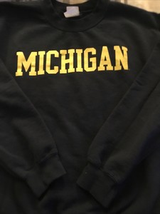 michigan wolverines sweatshirt
