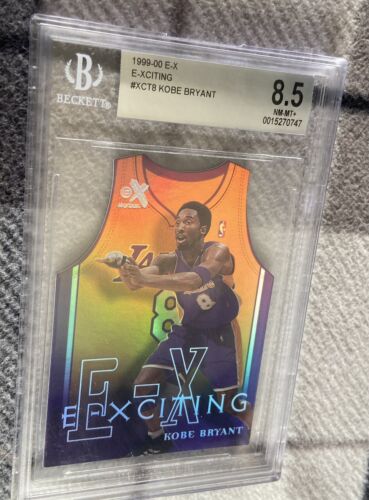 2000 Fleer Skybox Kobe Bryant E-X Exciting Die-cut NICE 8 Of 10 XCT - Picture 2 of 5