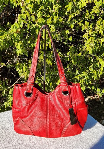 Tignanello Handtasche/Handtasche/Schultertasche Damen rot - Bild 8 von 13