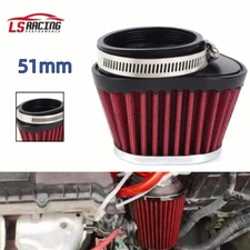 For Motocross Scooter Air Pods Cleaner Motorcycle High Flow Air Filter 2”/51mm