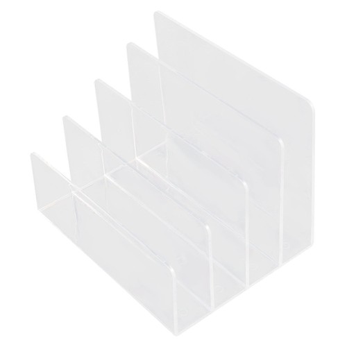 Acrylic Paper Sorter File Holder Home Office File Folder Holder - Picture 9 of 12