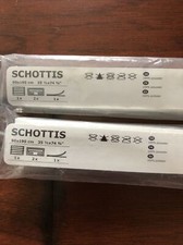 IKEA SCHOTTIS Pleated Shade White Adjustable 35 ½x74 ¾ " Lot of 2 No Drilling