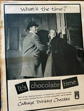 Cadbury, Cadbury's Drinking Chocolate, Full Page Vintage Print Ad