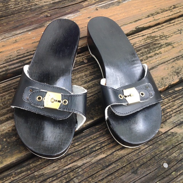 dr scholls clogs 80s