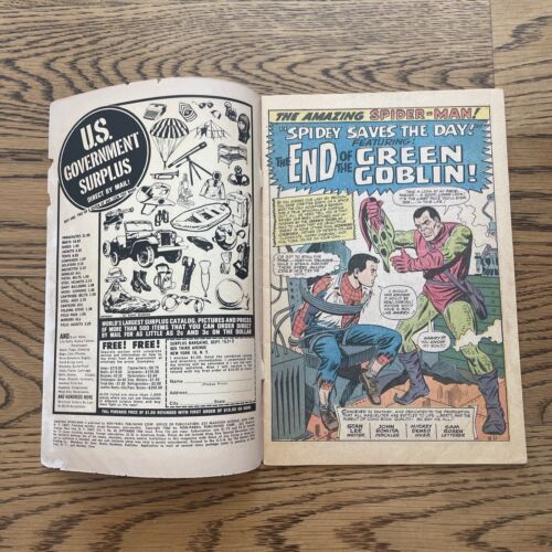 Amazing Spider-Man #40 (Marvel 1966) Origin of Green Goblin Classic Cover! VG/GD - Picture 2 of 6