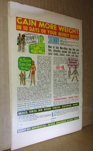 Unseen 14 Classic Skeleton Embrace! 1954 Horror Standard Comics Zombies Meerjungfrauen - Bild 11 von 11