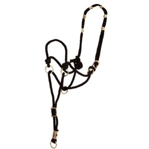 Horse Lead Ropes Cotton Weave Rein Halters Braided Reins Rope 2.5 m Brown
