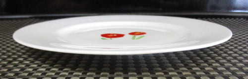 Caja y barril, plato(s) de ensalada de flores rojas Anna's Artistry; varios; vibrante - Imagen 5 de 8