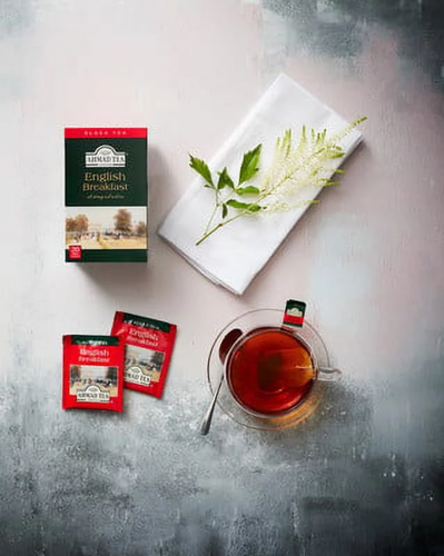 Ahmad Tea Classic English Breakfast Black Tea Bags Non GMO 120 Ct 6 Boxes of 20 - Picture 5 of 6