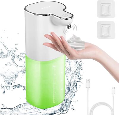 Cuteefun Automatic Foam Soap Dispenser | 400ml | USB Rechargeable | Wall Mounted
