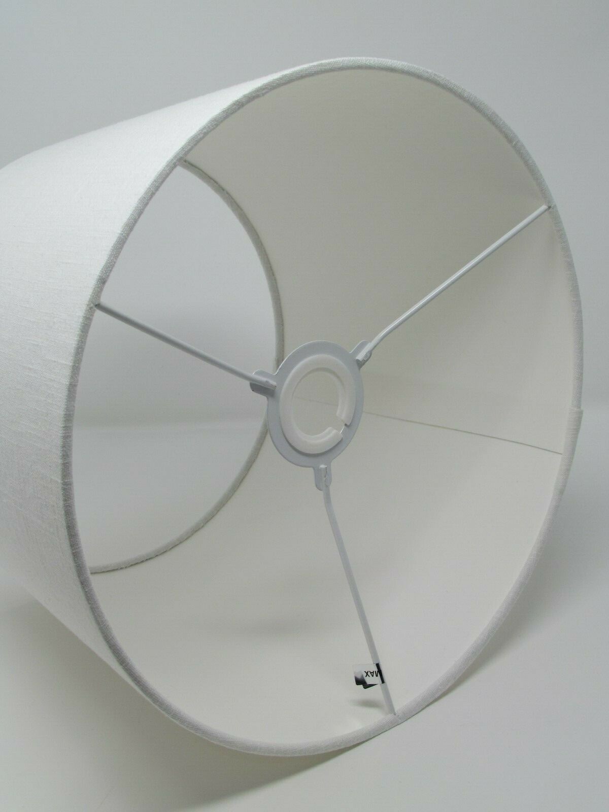 Lampshade White Textured 100% Linen Tapered Empire Light Shade Nowe wydanie, wysoka jakość