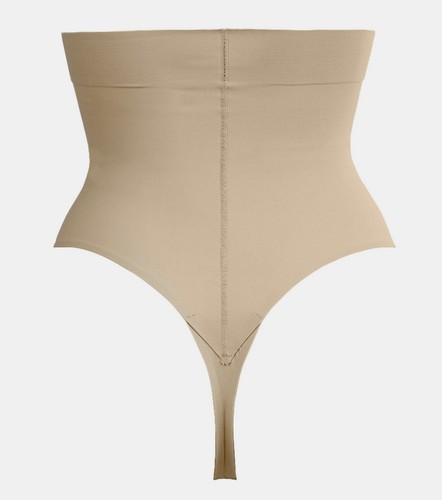 TC FINE INTIMATES Sleek Essentials Ex Firm Nude Hi Waist Thong Womens S L XL 2XL - Picture 4 of 13