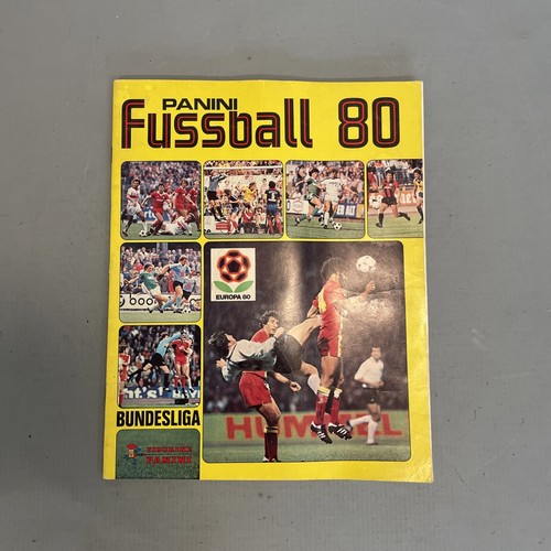 Panini Fussball Europa 80 Bundesliga Stickeralbum Größtenteils Vollständig #6