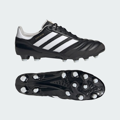 adidas COPA ICON JAPAN HG/AG ID4306 Black White Gold Soccer Cleats - Picture 8 of 11