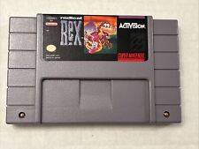Super Nintendo SNES Radical Rex Game ONLY Original & Authentic Rare Vhtf