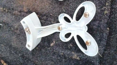 Genuine Hunter Butterfly Ceiling Fan Blade Mount Holder White Dreamland 96050 - Picture 2 of 2